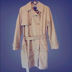 Gap Classic Trench Coat, Women’s Large